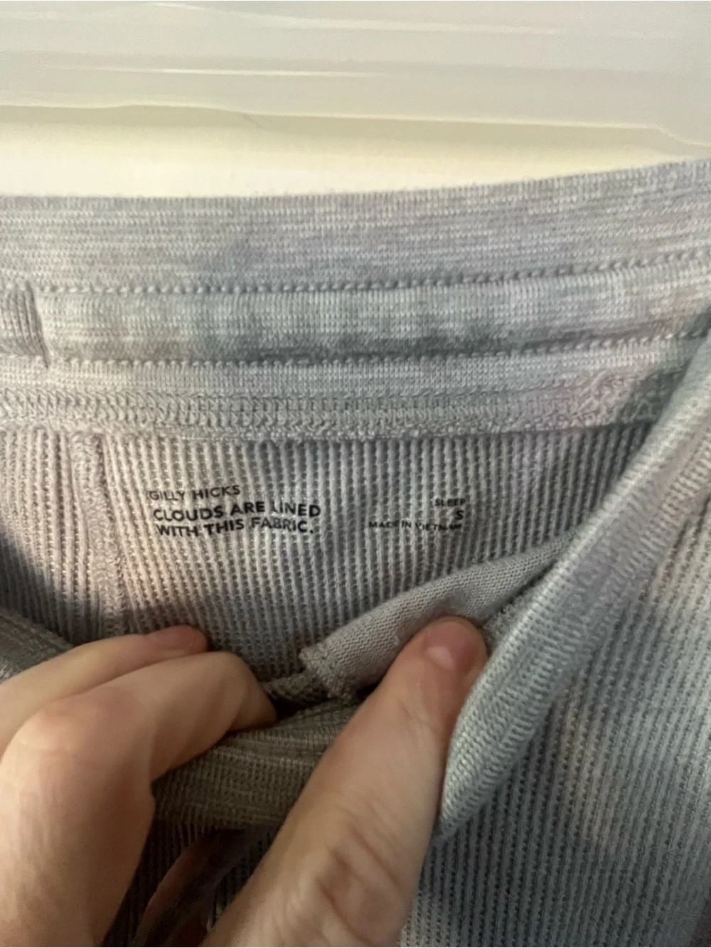 Gilly Hicks Cloud Knit Cozy Gray Joggers - Picture 5 of 5